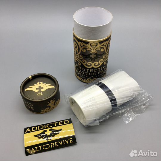 Заживляющая тату плёнка tattoo revive protective