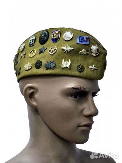 Пилотка новая со значками СССР