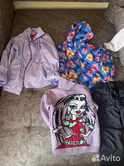 Пакет вещей на девочку 6-7 лет