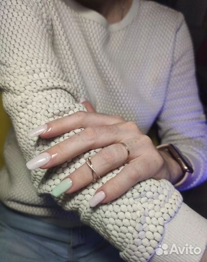 Ламинирование ногтей/наращивание на гелевые типсы