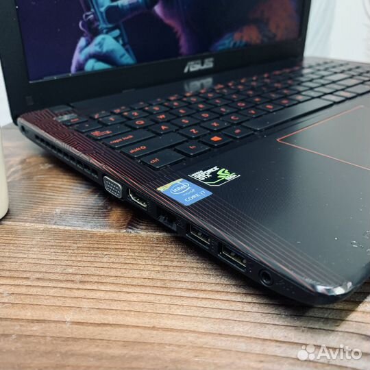 Игровой ноутбук asus