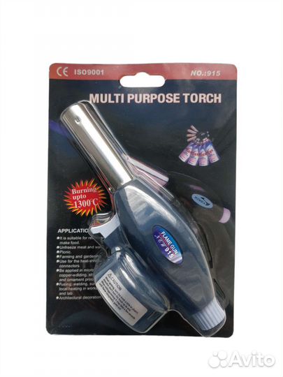 Горелка газовая с пьезоподжигом