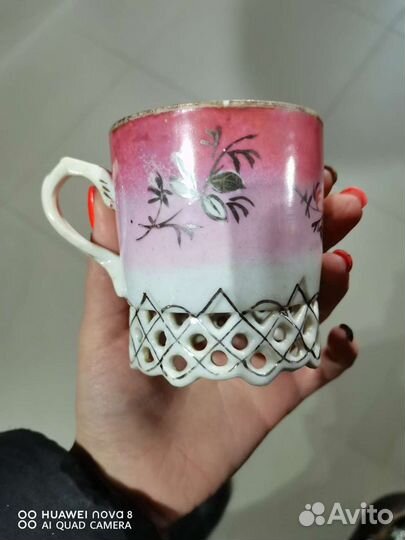 Чашка исаев дореволюционная