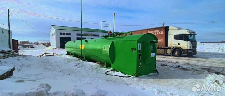 Контейнерная АЗС для нужд предприятия