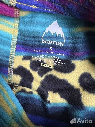 Термодельё Burton todler heavyweight fleece S