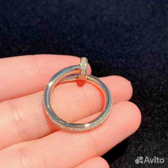 Кольцо Cartier Juste un Clou, розовое золото 0,94ct