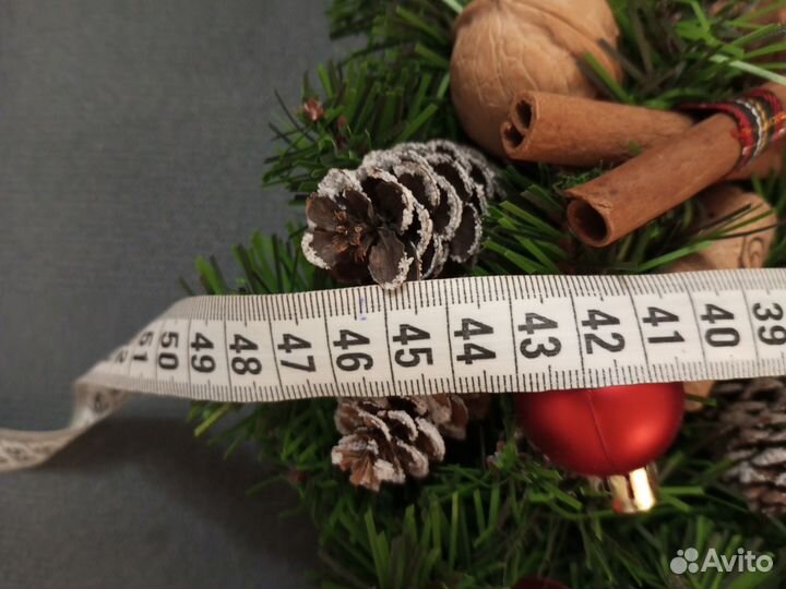 Новогодний венок. Декор