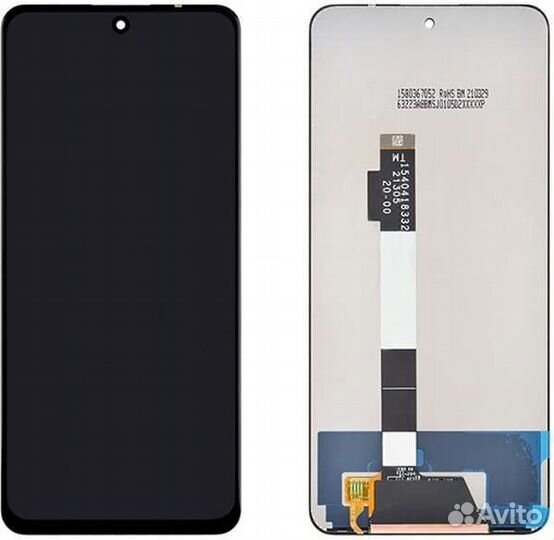 Дисплей для Xiaomi Poco X3 GT Черный - Оптима