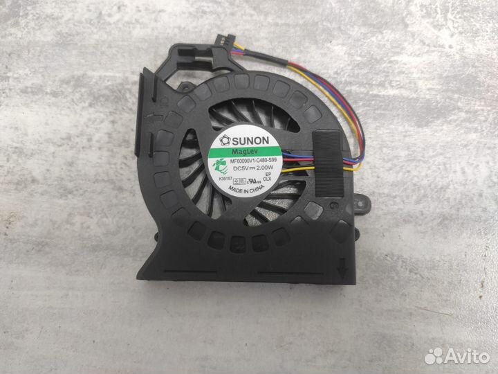 Вентилятор для ноутбука HP Pavilion DV6-6000 4 pin