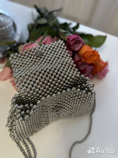 Сумка из бусин ручной работы