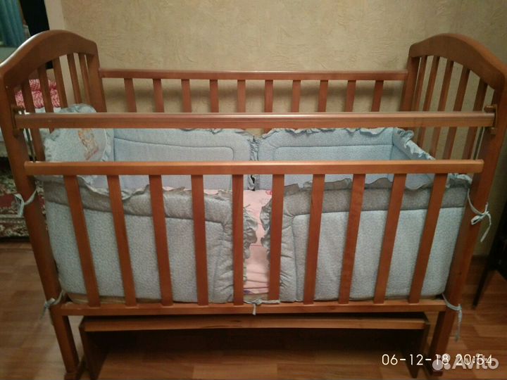 Детская кровать + матрас