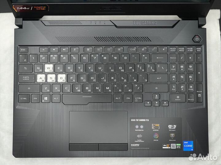 Ноутбук Asus TUF Gaming F15 RTX 3050 / i5-11400H