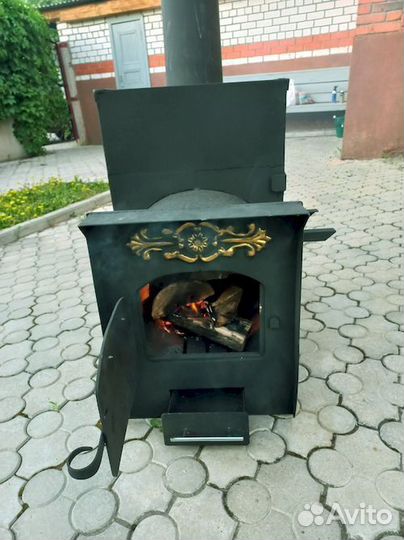 Банная печь Премьера со стеклянной дверкой 60 см т