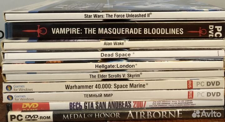 Компьютерные игры DVD PC
