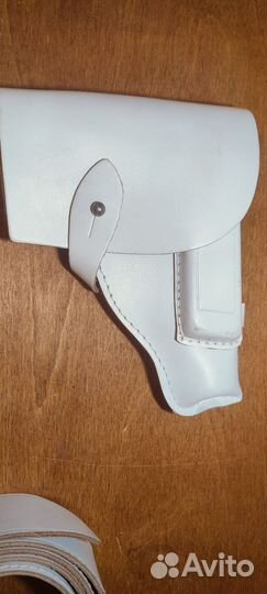 Кобура + ремень+ кокарда мвд+ флаг мет. вс