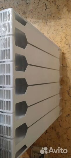 Новый радиатор биметал. Rifar supremo 500 6 секций