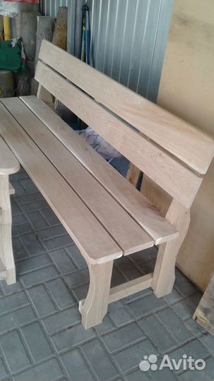 Лавка деревянная