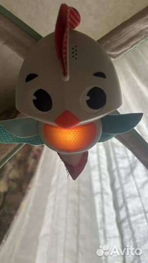 Развивающий коврик tiny love + мобиль tiny love