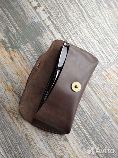 Футляр для очков кожа