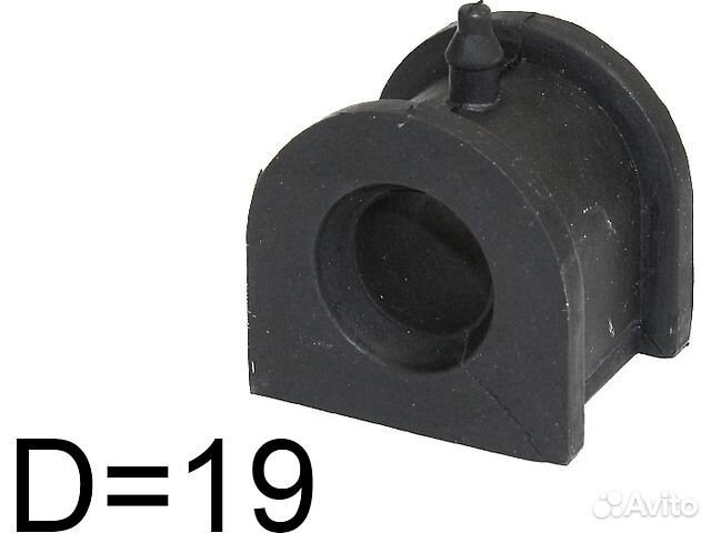 Втулка перед. стабилизатора d19 Outlander Lancer