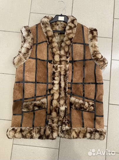 Безрукавка меховая, овчина