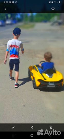 Детский электромобиль бу