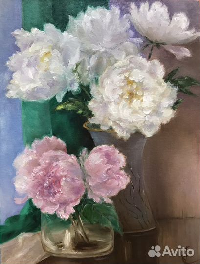 Картина «Пионы»
