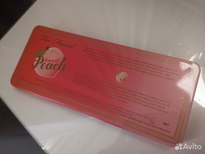 Палитра теней sweet peach