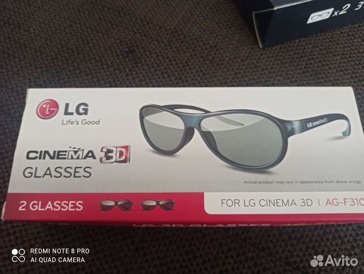 Зd очки samsung LG новые