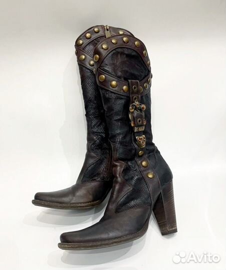 Сапоги, ботильны, туфли винтаж y2k