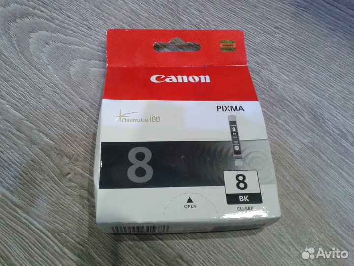 Картридж canon cli-8 bk