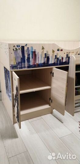 Детская кровать чердак