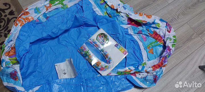 Бассейн для детей надувной intex