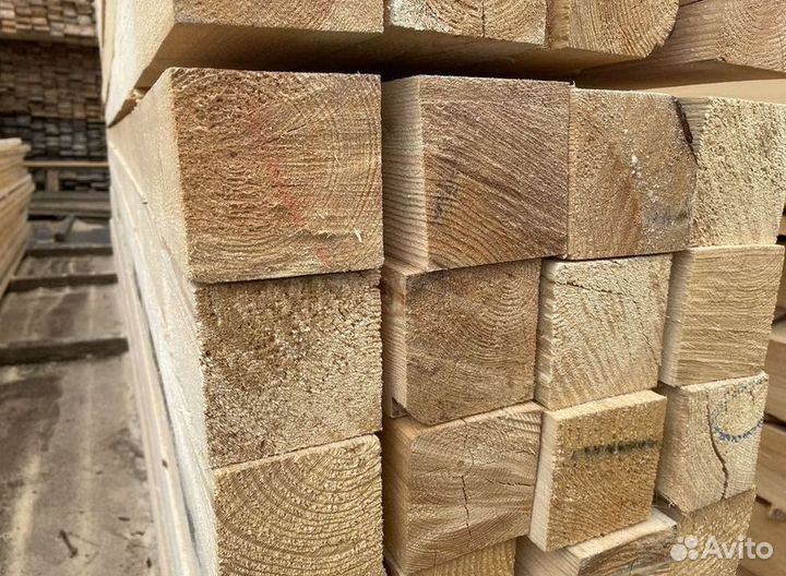 Брус обрезной 100х100х6000