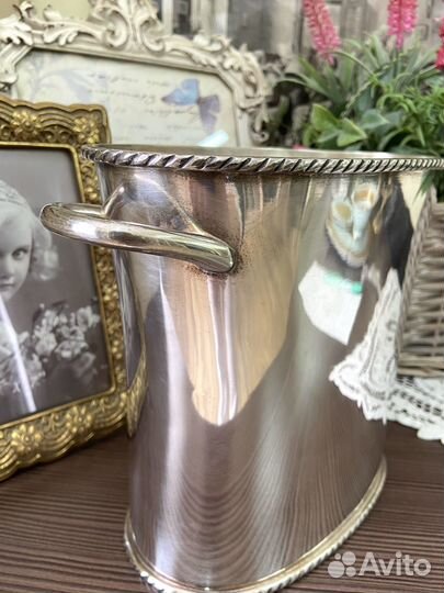 Куллер для охлаждения шампанского. серебрение