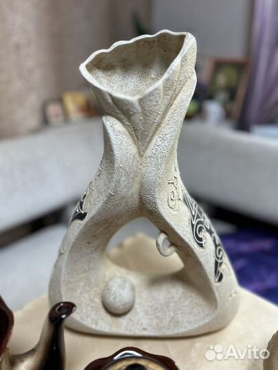 Посуда наборы керамика/чешское стекло