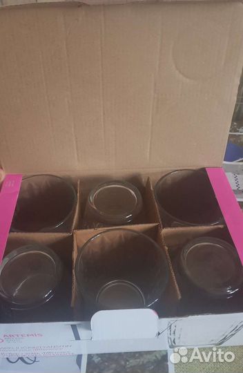 Стаканы новые в коробке