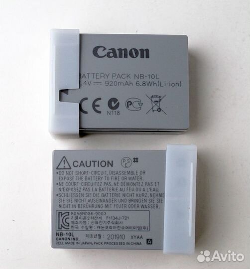 Аккумуляторы для фотокамер