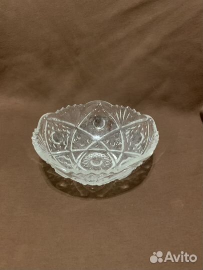 Стеклянны вазочки времен СССР