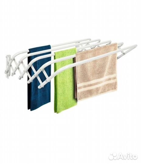 Настенная сушилка для белья 60 см, складная