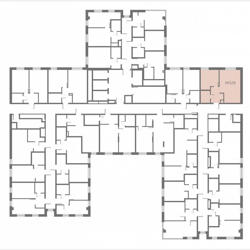 1-к. апартаменты, 41,7 м², 9/13 эт.