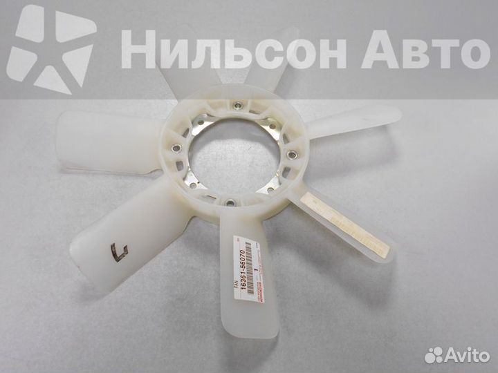 Вентилятор охлаждения toyota dyna, оригинал