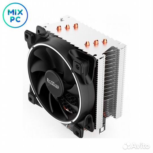 Процессорный кулер pccooler GI-X3 White 125W Б.У