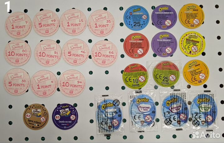 Кэпсы (кепсы,фишки); Биты для кэпсов