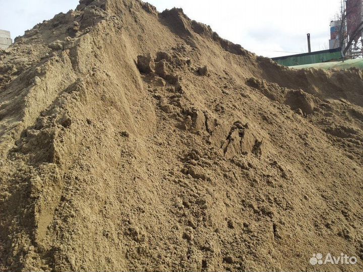 Песок крупнозернистый