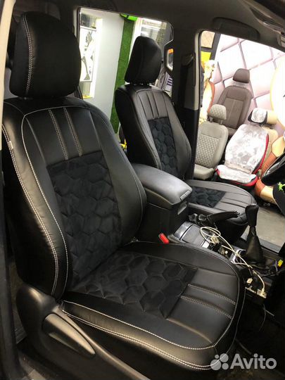 Авточехлы Тойота Prado 150 с антарой + установка