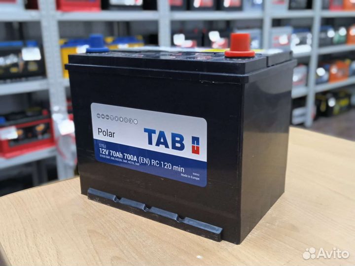 Акб TAB 70a/h Бесплатная доставка по городу Новый