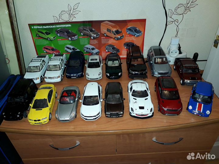 Модели автомобилей 1\24