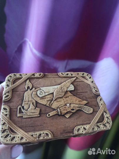 Шкатулка из бересты