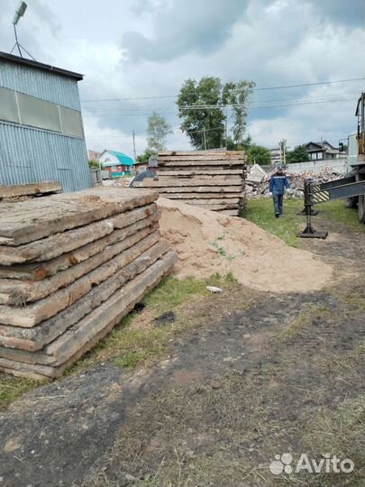 Дорожные плиты 3 1.75 бу